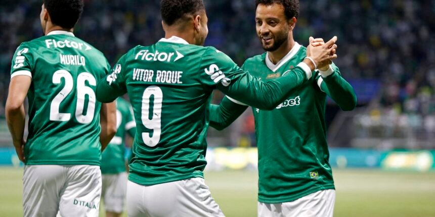 Brasileiro: Hat-trick de Vitor Roque Impulsiona Palmeiras em Goleada Sobre o Internacional