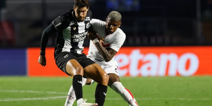 Ceará Surpreende São Paulo no Morumbis e Escala na Série A