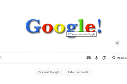 Google celebra 27 anos com um “doodle” original