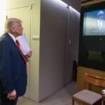 ONU divulga imagem de Trump vendo o discurso de Lula na Assembleia Geral