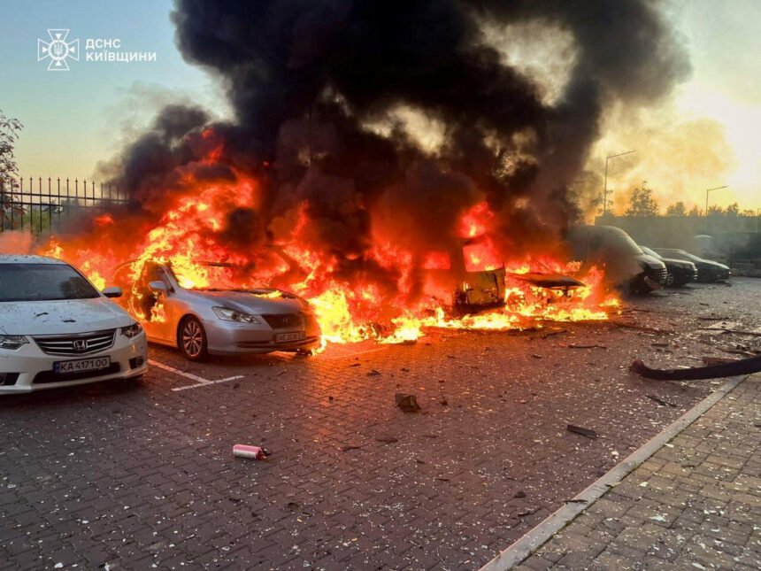 Rússia lança ofensiva em grande escala contra Ucrânia utilizando mísseis e drones