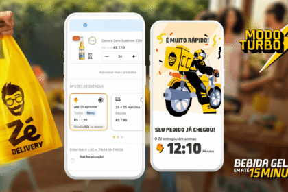 Zé Delivery apresenta o “Modo Turbo” com entregas em até 15 minutos em todas as capitais