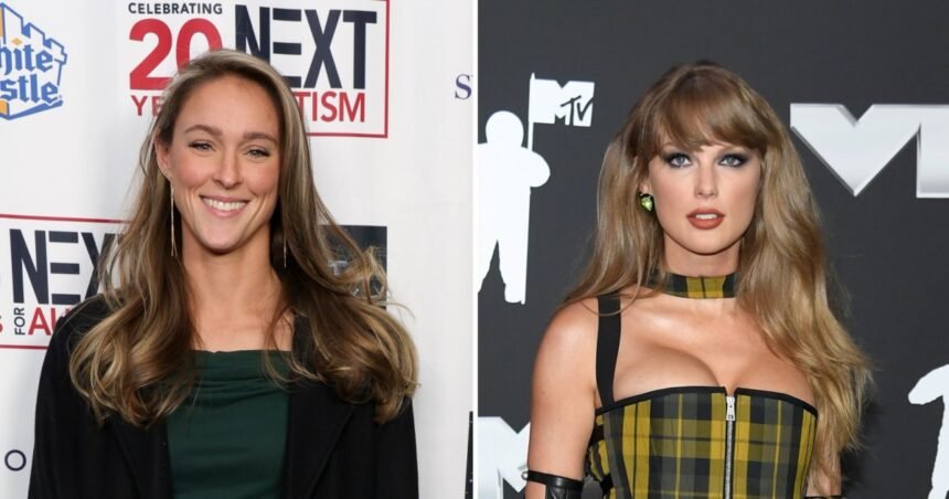 Kylie Kelce reage após críticas de Taylor Swift ao episódio New Heights