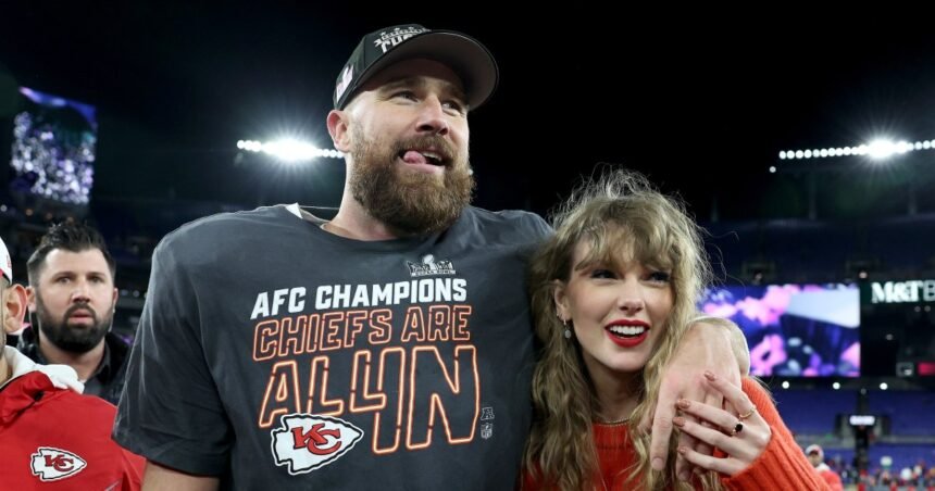 Travis Kelce fala sobre como se apaixonou naturalmente por Taylor Swift