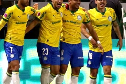 Brasileirão: Palmeiras Aplica Manita no Bragantino e Segue Líder Isolado