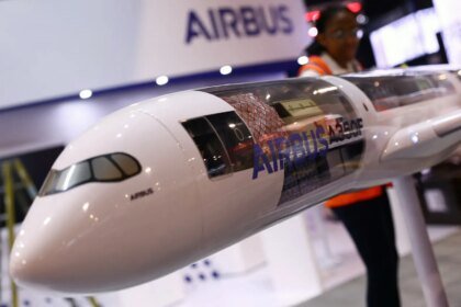 Airbus alcança número recorde de entregas em setembro, afirmam fontes do setor