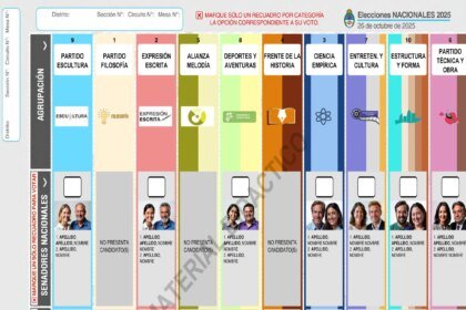 Cédula de papel? Conheça o novo modelo de votação que estreia na eleição da Argentina