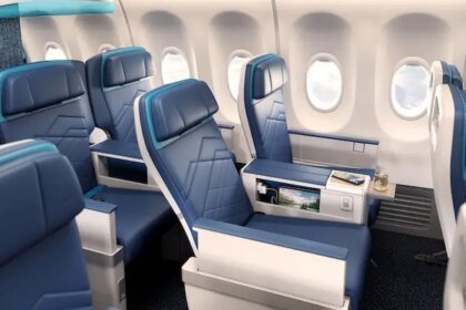 Empresa aérea começará a cobrar dos passageiros pelo uso do reclínio do assento