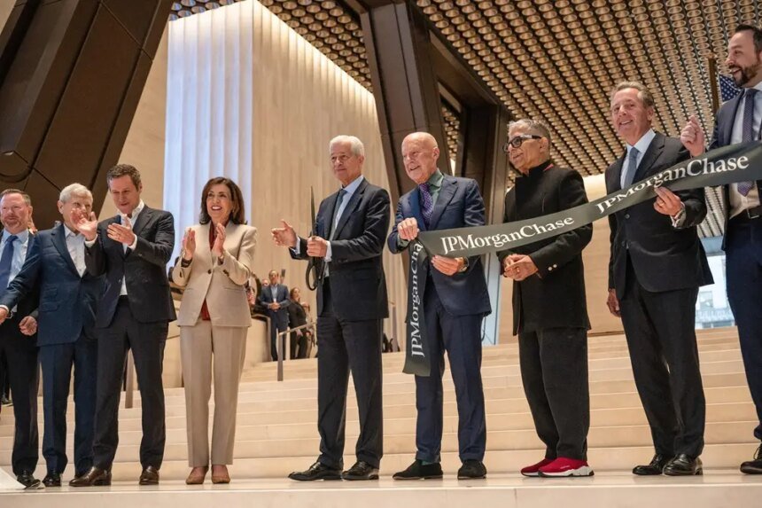JPMorgan Chase abre oficialmente sua nova e milionária sede em Manhattan