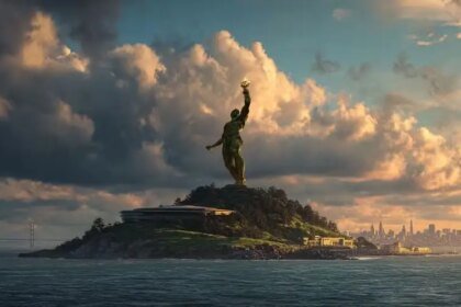 Por que bilionários da tecnologia nos Estados Unidos estão investindo em estátuas gigantescas?