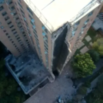 Prédio residencial de 17 andares desaba parcialmente em Nova York