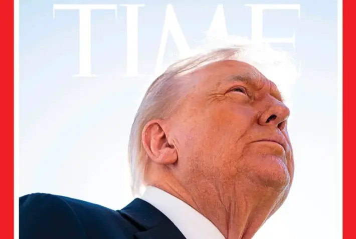 Trump critica a capa “muito ruim” da revista Time