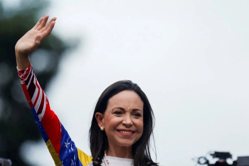Venezuelana María Corina Machado conquista o Nobel da Paz