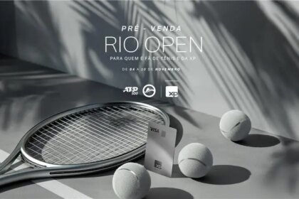 XP inicia pré-venda do Rio Open 2026 oferecendo 20% de desconto exclusivo para clientes
