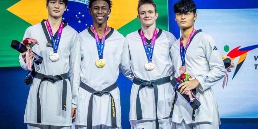 Brasil brilha no Mundial de Taekwondo: Henrique Marques fatura ouro inédito