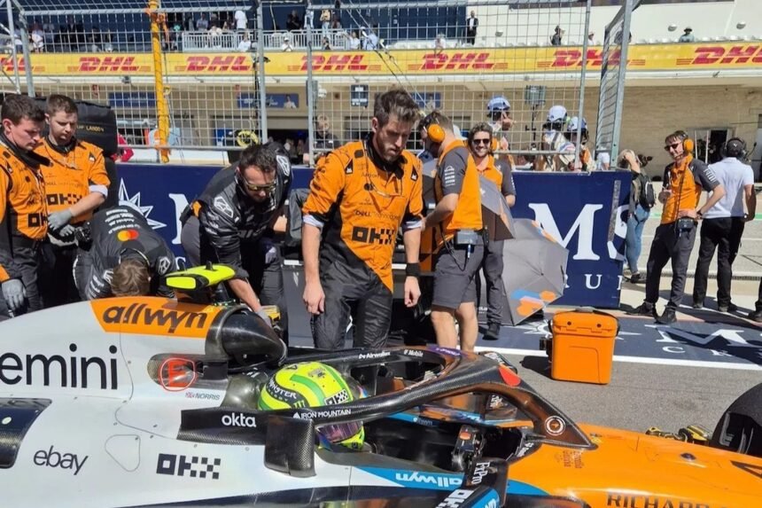 Fita Adesiva Causa Multa à Red Bull em Austin Após Ação da McLaren