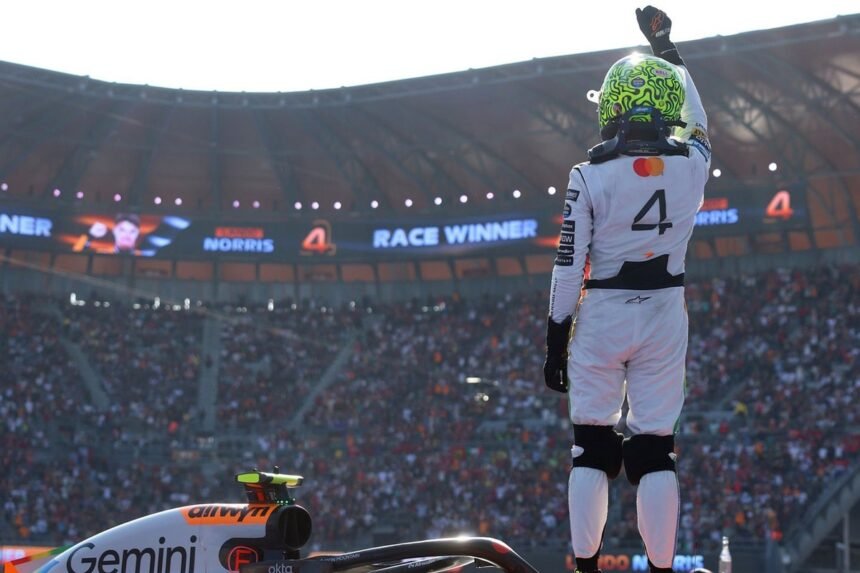 Vaias no México Não Abalam Norris, Líder do Campeonato de F1