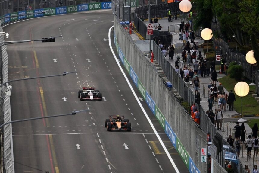 F1: Band Normaliza Transmissão do GP de Singapura com Retorno de Mari Becker