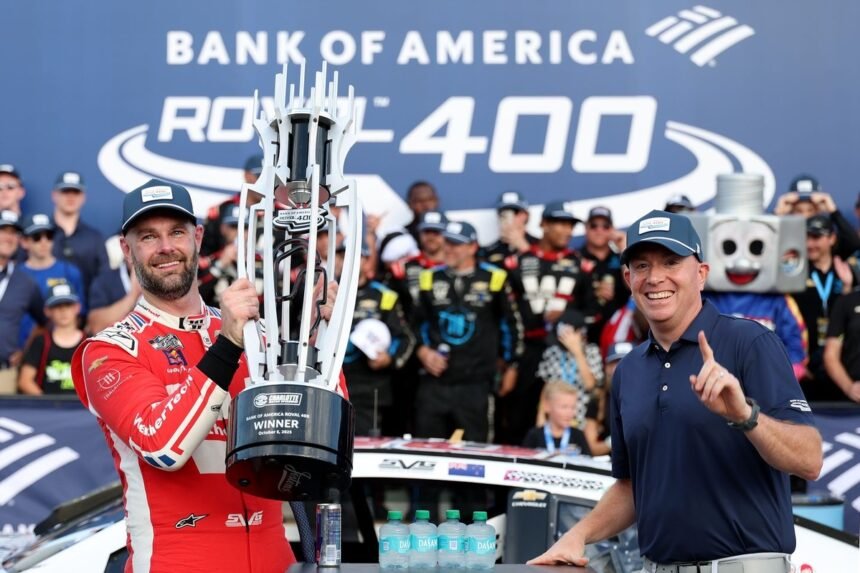 NASCAR Cup: Gisbergen Triunfa em Charlotte Após Duelo Intenso e Manobra Inusitada