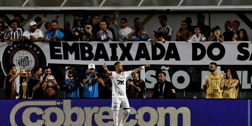 Santos Sai do Z4 com Gol de Neymar; Vasco Goleia Internacional