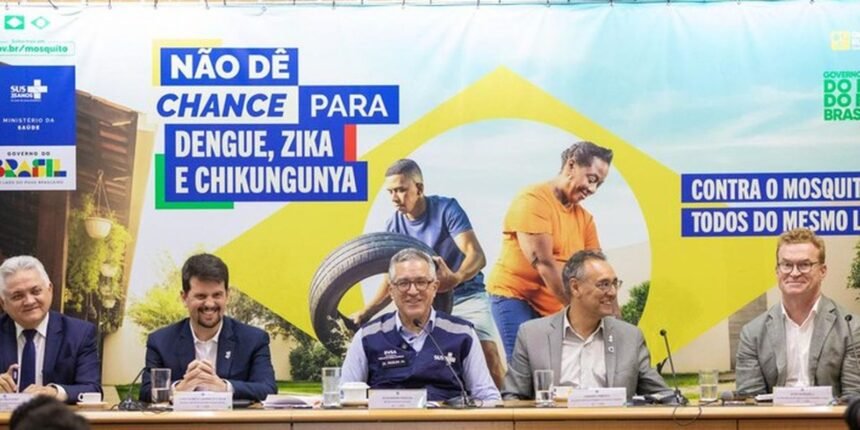 Ministério da Saúde Lança Ação Nacional Contra a Dengue para Conscientizar a População