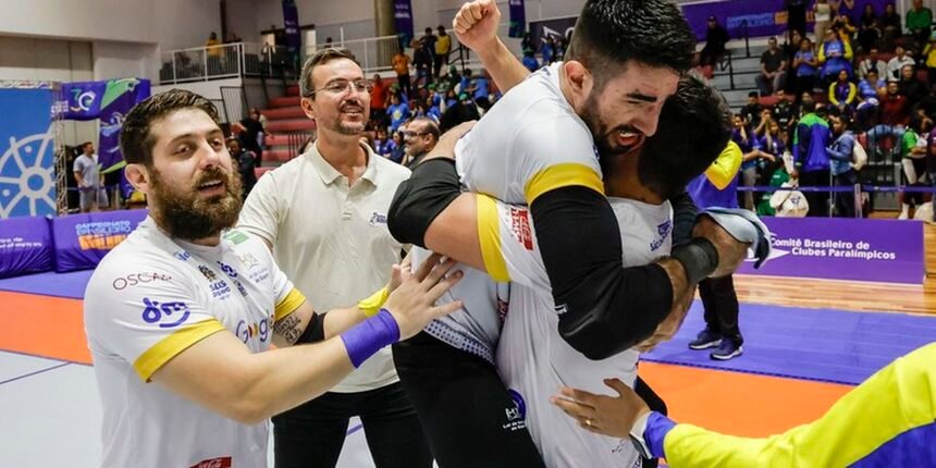 Instituto Athlon Conquista Inédito Título Brasileiro de Goalball Masculino