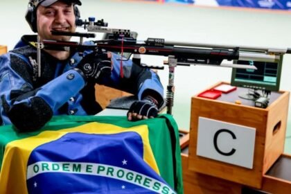 Brasil no pódio: Galgani conquista bronze no Mundial de Tiro Esportivo