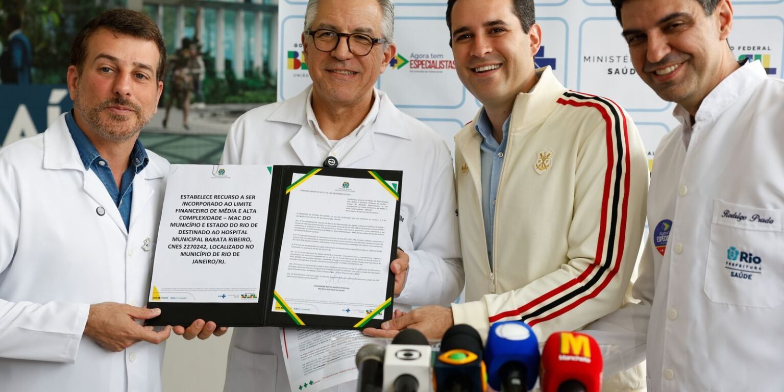 Governo e Prefeitura Inauguram Reformas em Hospitais Federais do Rio